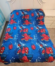 Marvel SPIDER-MAN Reversible COMFORTER Twin Size UNISEX Kids
