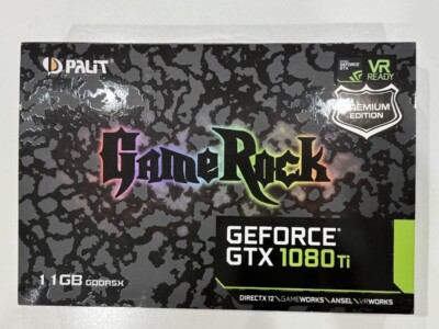 NVIDIA Palit GeForce GTX 1080 Ti GameRock Premium Edition 11GB