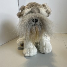 Ganz Webkinz SCHNAUZER DOG Stuffed PLUSH ANIMAL Small Toy Collectible Scottie