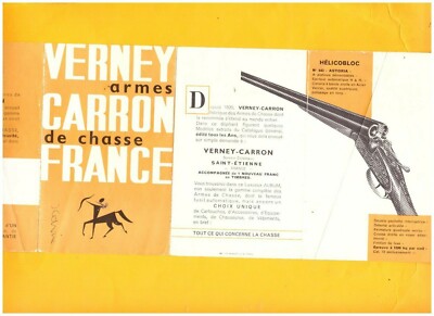 SAINT-ETIENNE (42) FACTORY / WEAPONS HUNTING & LUXURY ''VERNEY & CARRON'' Tract