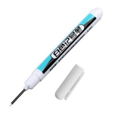 4 Pieces/Set White Markers Permanent Markers Oil-based Markers for Tire Metal