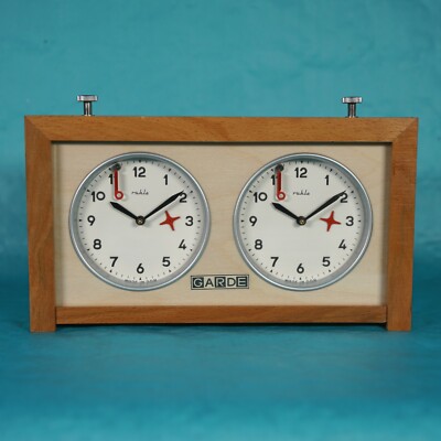 Schachuhr ruhla GARDE Made in GDR Chess Clock Timer Schach-Uhr aus  Sammlung