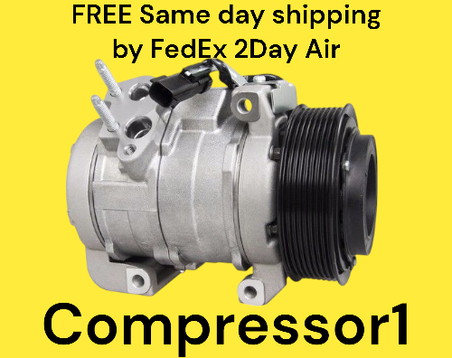 AC Compressor For 2010 2011 2012 2013 2014 2015 Ram 2500 3500 4500 6.7L ...