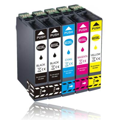 5 Druckerpatronen für EPSON XP-4100 XP-4105 XP-4150 XP-4155 (XL-Füllmenge)
