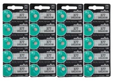 MuRata 377 / 376 Watch Batteries Pack of 20