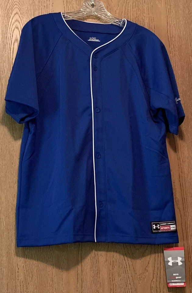 Camiseta de béisbol Under Armour nueva con etiquetas juvenil XL camiseta de béisbol E 253 Foto 2 de 4