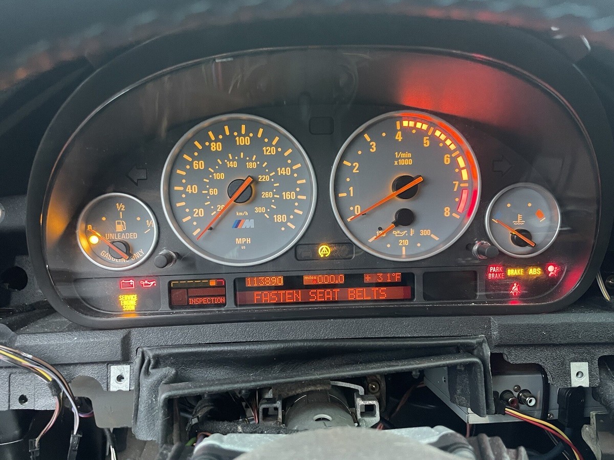 BMW E39 M5 Instrument Cluster 62117835694 for sale online | eBay