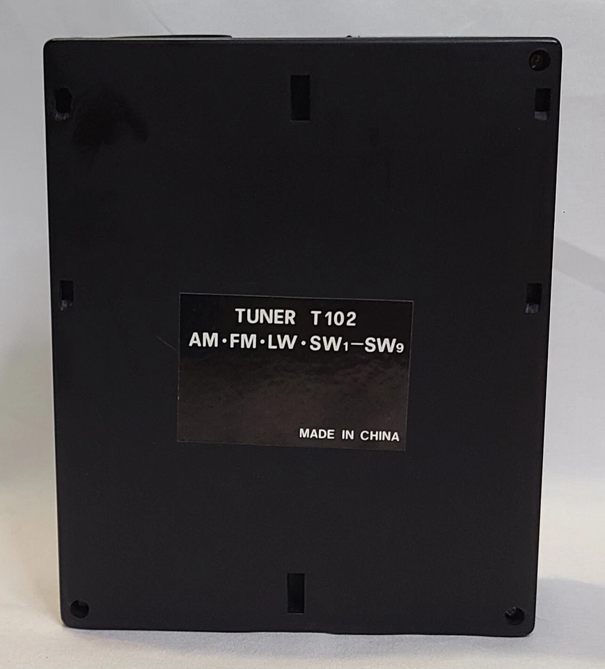 WSWF World Short Wave Frequencies Turner T102 AM * FM * LW * SW¹-SW⁹ Foto 3 de 4