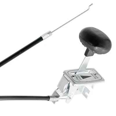 SPARES2GO Throttle Cable for HOWARD Gem Rotavator Garden Tiller Lever Control 72" 183cm