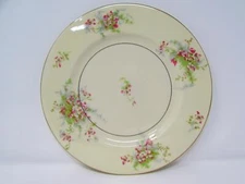 Apple Blossom by Haviland Dinner Plate New York Pink Flowers Cream Rim L176