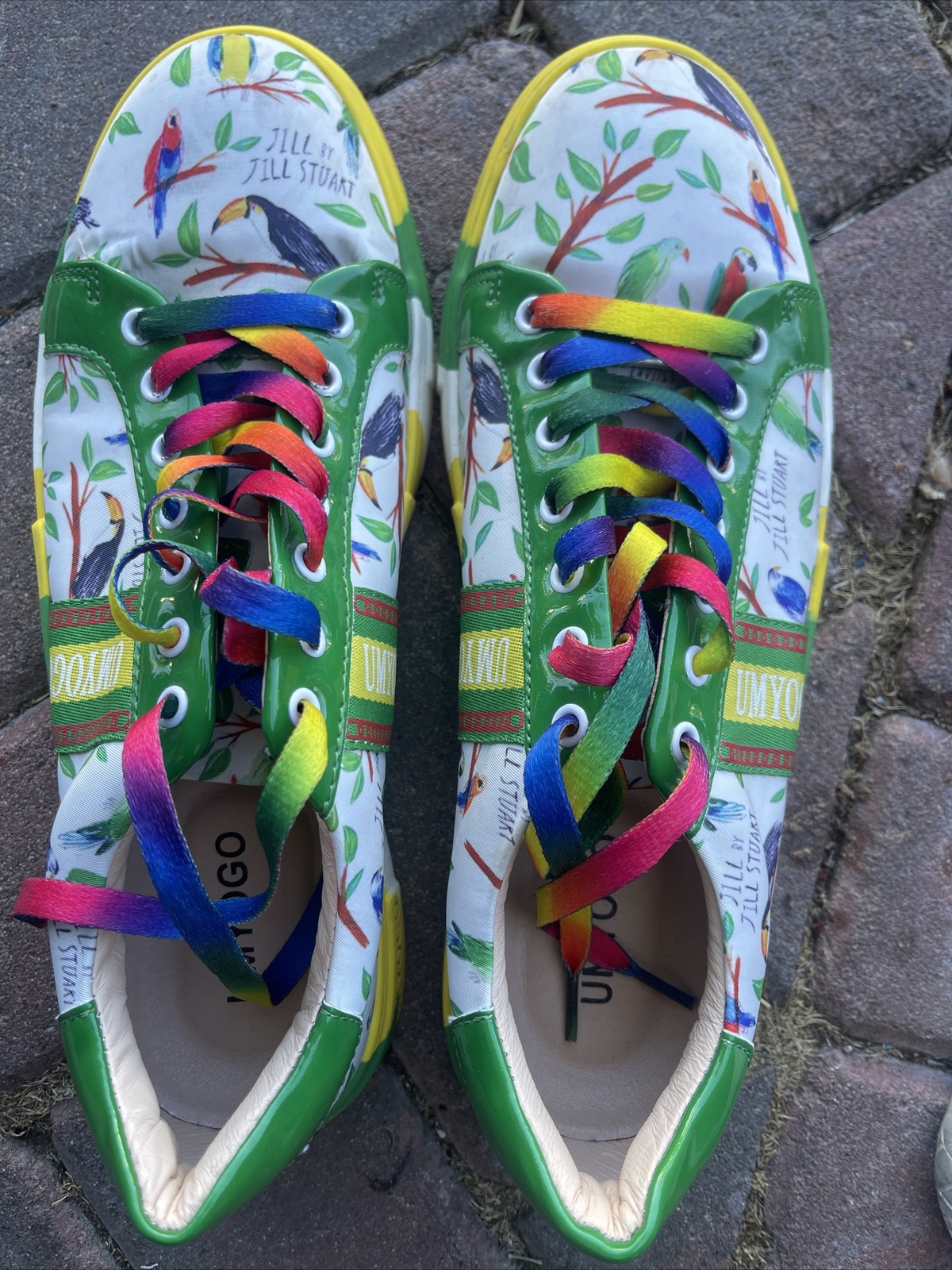 Umyogo Sneakers By Jill Stuart Colorful Skate Tennis Shoes Men's