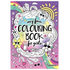 MY FUN COLOURING BOOK FOR GIRLS.
