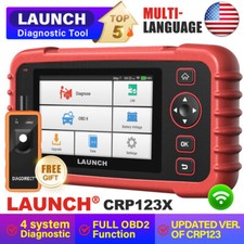 Launch X431 Crp123x Pro Obd2 Car Diagnostic Scanner Fault Code Reader 4 System