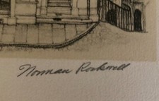 Authentic Rare NORMAN ROCKWELL 