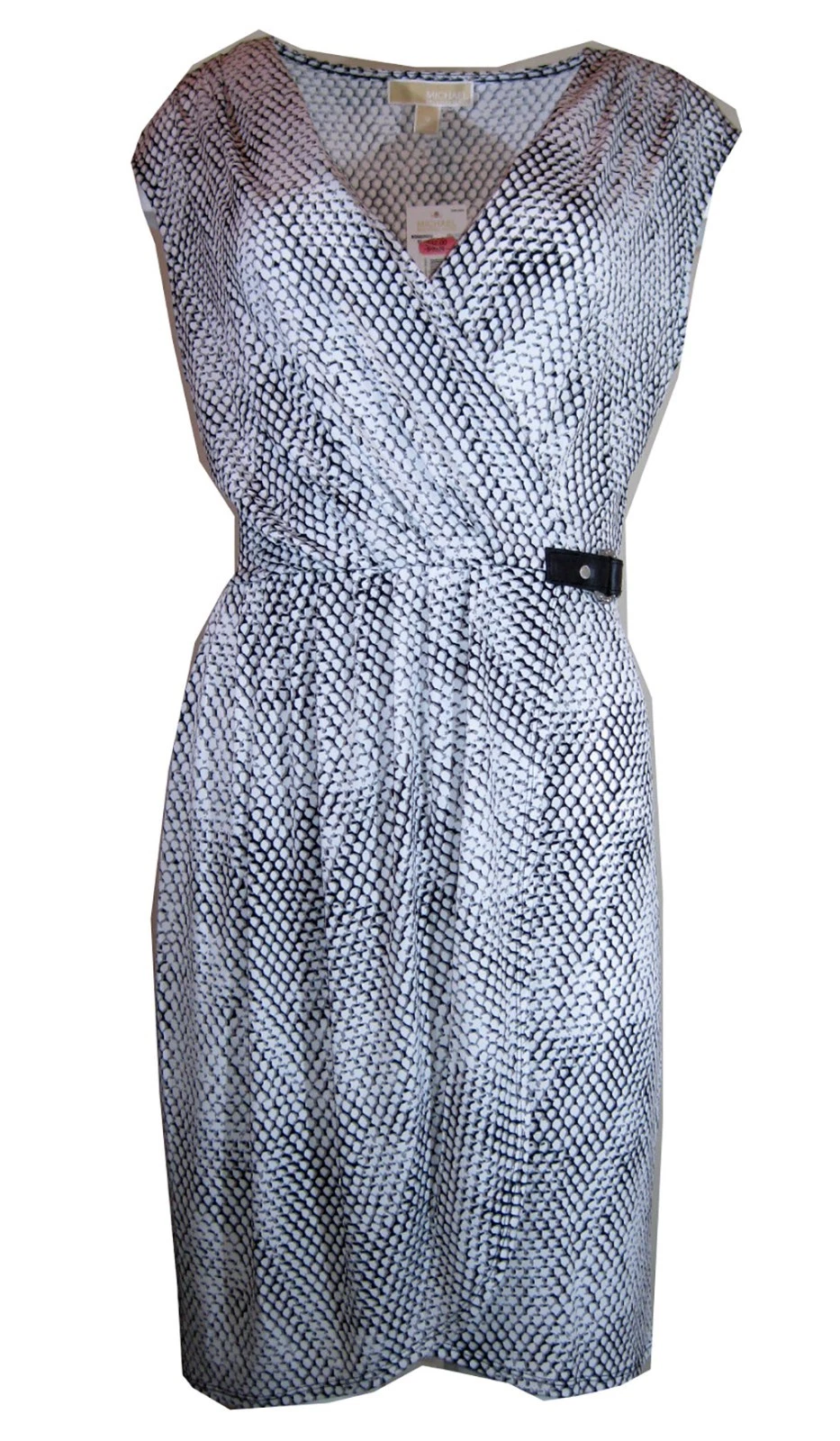 Abito MICHAEL Michael Kors stampato finto avvolgente taglia M