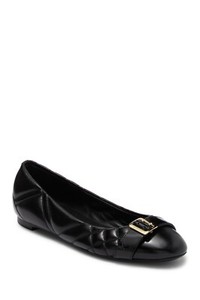 AUTH NEW WOMEN BURBERRY QUILTED AVONWICK BALLERINA BALLET FLATS EU 38.5/US 8.5
