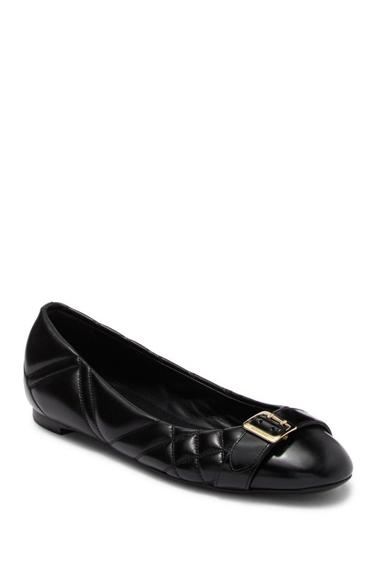 AUTH NEW WOMEN BURBERRY QUILTED AVONWICK BALLERINA BALLET FLATS EU 38.5/US 8.5