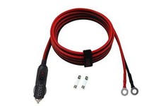 Heavy-Duty 14AWG 20A Male Plug Cigarette Lighter Adapter Power Supply Cord with
