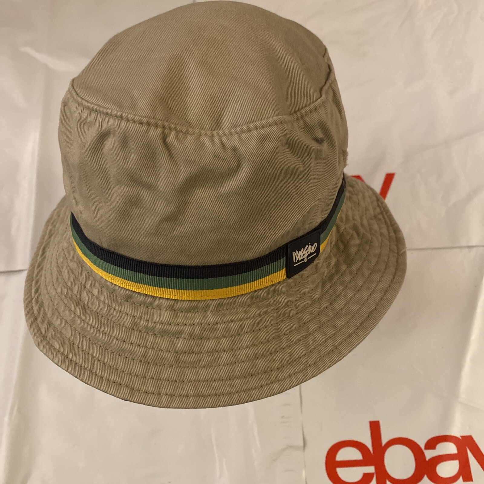 MOSSINO Multicolor Adult Bucket Hat with Colorful Band for Small-Medium Heads