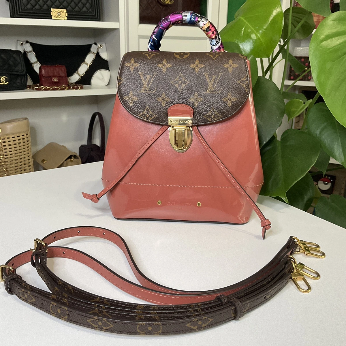 Louis Vuitton Hot Springs Monogram Vernis Leather Bag