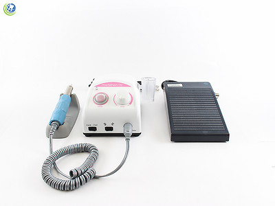 DENTAL LAB MARATHON N2 MICROMOTOR & HANDPIECE 110V/220v PINK W/ BLUE HANDPIECE