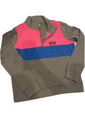 Women  s Victoria  s Secret Pink Quarter Zip Pullover - Size Small
