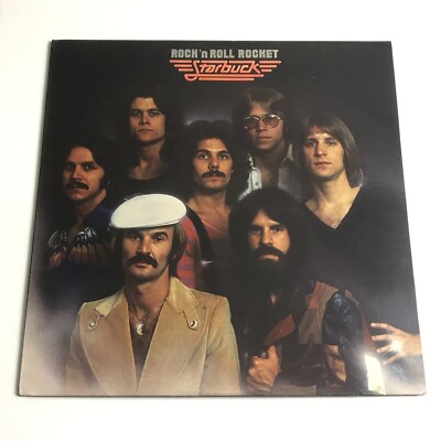 Starbuck - Rock'n Roll Rocket LP Vinyl Record RARE PROMO White Label EX/VG+