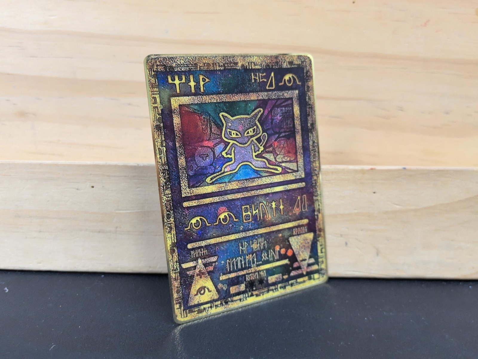 NEW Pokemon Ancient Mew Promos Metal Card - TCG Pokémon Cards Gift for Kids 》