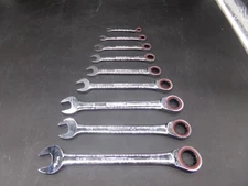 JobSmart CR-V Ratchet Wrench Set SAE Chrome Plated-5/16,-15/16-Nice Condition