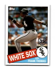 2020 Topps 1985 35th Anniversary Blue Frank Thomas  85-32