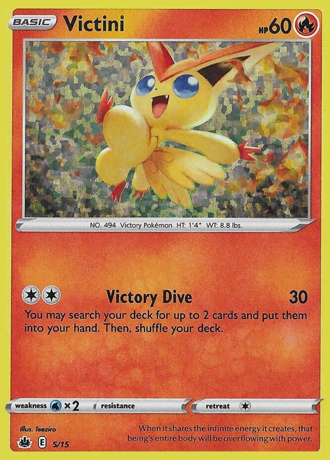 Victini - 5/15 - McDonald's Promos 2022 NM, English Pokemon