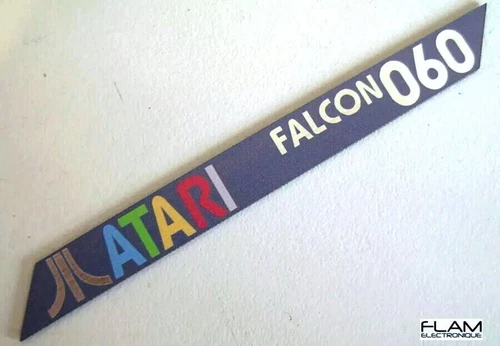 ATARI FALCON 060 Logo Label replacement, NEW / Atari ST STF STE MEGA ST