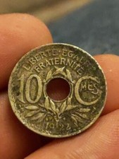 COIN / FRANCE / 10 CENTIMES 1922  Kayihan coins T20