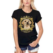 ULTRABASIC Femme Tee-Shirt Bio Chien Labrador - Moment I Saw You I Loved You