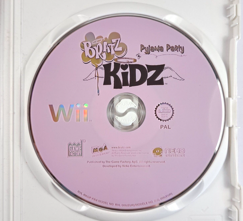 Bratz Kidz Pyjama Party Jeu Nintendo Wii PAL Fr Complet - Imagen 4 de 5