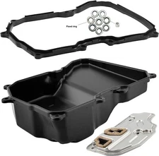 New Transmission Oil Pan W/ Filter & Gasket & Fixed ring For VW 09G321361A