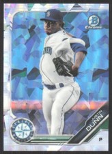 2019 Bowman Chrome Prospects Atomic Refractor Justin Dunn #BCP-3