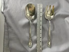 Royal Oak by Gorham Sterling Silver Sauce Salad Serving Set 2pc AS 10 1/4" s10