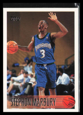 その他 NBA 50topps 96-97#177stephon Margury+1sc 1996 Topps Stephon Marbury #177 RC | eBay