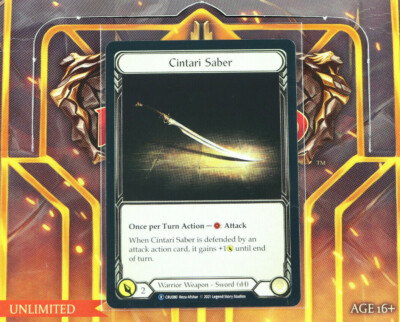 【Flesh and Blood】Cintari Saber カード s-l400.jpg