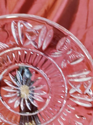 Pair Of Waterford Crystal Millennium Toast Series Accent Plates 8" Diameter - Picture 12 of 19