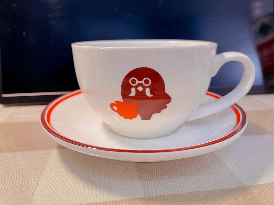 Juego Animal Crossing Brewster Taza de Café Platillo Informal Cerámica Taza Regalo 330 ml Foto 3 de 4