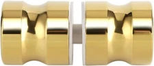 Alise Shower Glass Door Handle,Sliding Doors Knob Round Gold