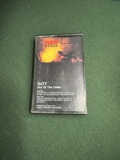 RATT Out of the Cellar Cassette Tape 1984 Atlantic Vintage Rock
