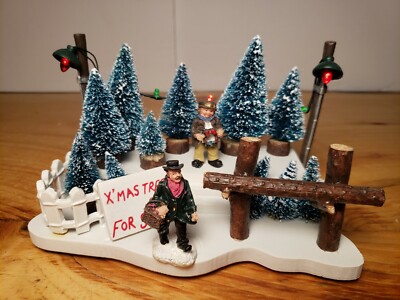 St Nicholas Square Village Collection  -  TREES FOR SALE  -  Lights Up...