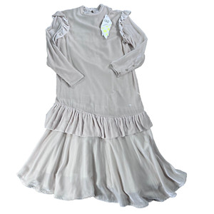 open lace back dress Sandra Dress L / Lavender