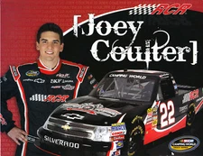 JOEY COULTER 2011 RCR #22 2ND VERSION NCWTS POSTCARD  