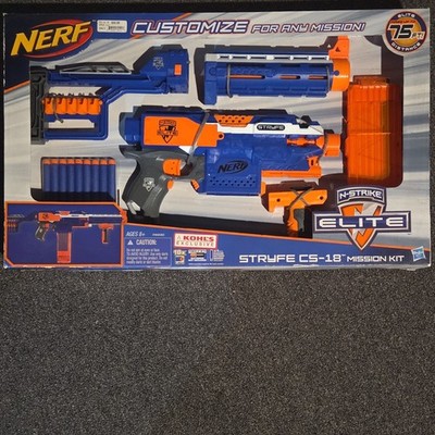 NERF N-Strike Elite Stryfe CS-18 Mission Kit Kohl's Exclusive RETIRED VINTAGE