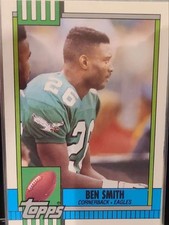 1990 Topps Traded Ben Smith #52T Philadelphia Eagles
