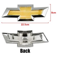 1Pc 22.5cm Front grille Badge Car tail door trunk car rear Emblem For Chevrolet